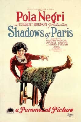 Shadows Of Paris (1924) afişi Shadows Of Paris (1924) afişi