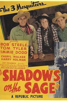 Shadows On The Sage (1942) afişi