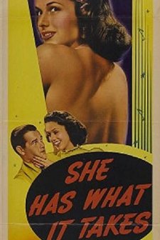 She Has What ıt Takes (1943) afişi