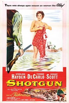 Shotgun (1955) afişi