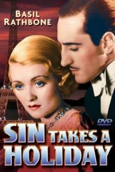 Sin Takes A Holiday (1930) afişi