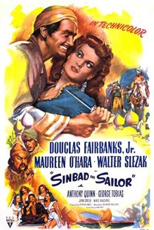 Sinbad the Sailor (1947) afişi