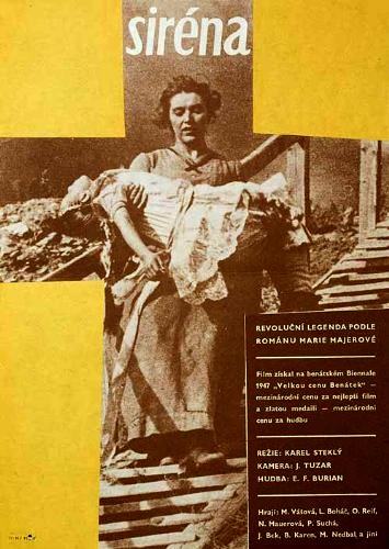 Siréna (1947) afişi Siréna (1947) afişi
