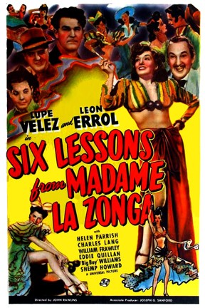 Six Lessons From Madame La Zonga (1941) afişi Six Lessons From Madame La Zonga (1941) afişi