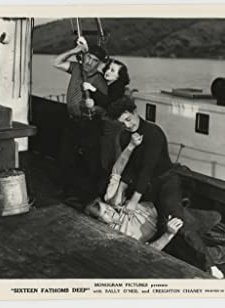 Sixteen Fathoms Deep (1934) afişi