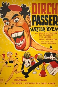 Sju Svarta Be-hå (1954) afişi