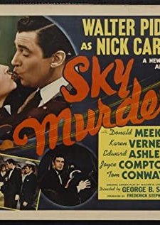 Sky Murder (1940) afişi