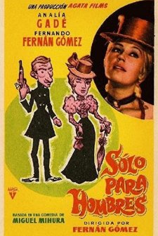 Sólo Para Hombres (1960) afişi
