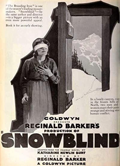 Snowblind (1921) afişi Snowblind (1921) afişi