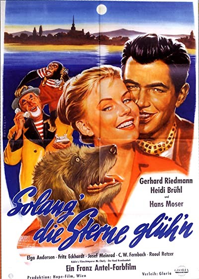 Solang' Die Sterne Glüh'n (1958) afişi Solang' Die Sterne Glüh'n (1958) afişi