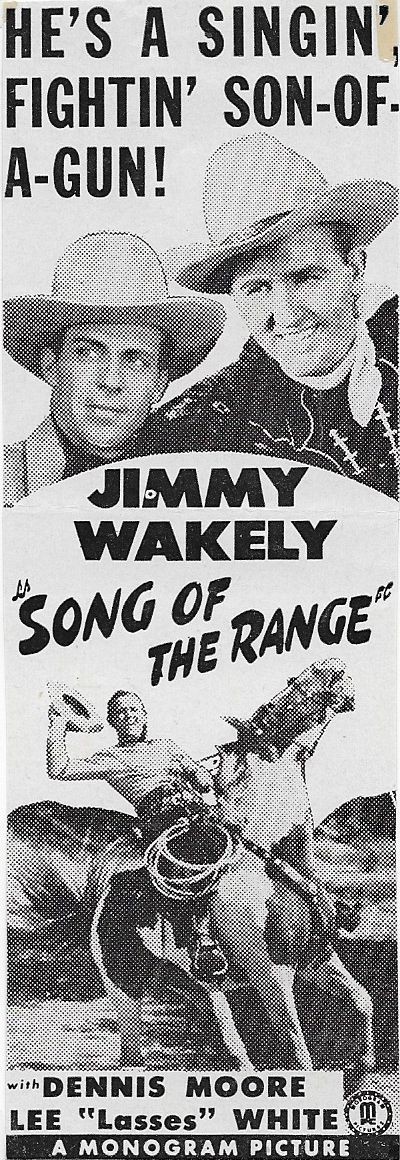 Song Of The Range (1944) afişi Song Of The Range (1944) afişi