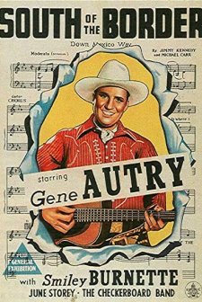 South of the Border (1939) afişi