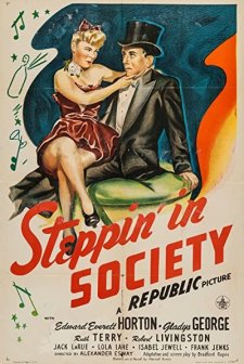 Steppin' In Society (1945) afişi