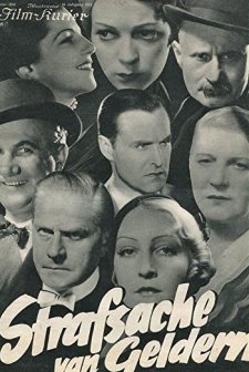 Strafsache von Geldern (1932) afişi