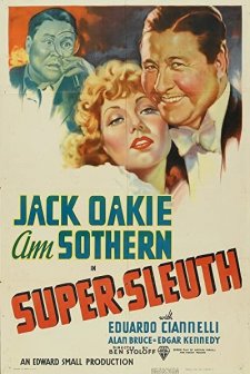 Super-sleuth (1937) afişi