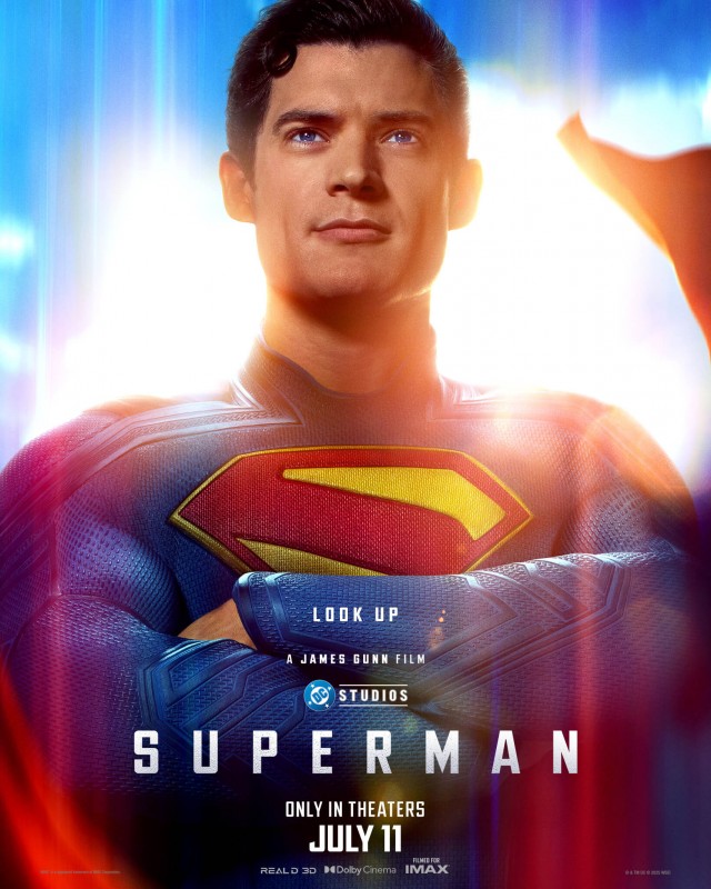 Superman (2025) afişi Superman (2025) afişi