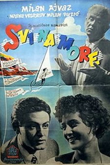 Svi Na More (1952) afişi