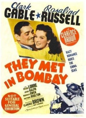 They Met In Bombay (1941) afişi They Met In Bombay (1941) afişi