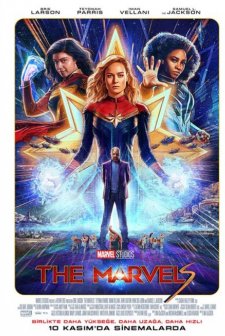 The Marvels (2023) afişi