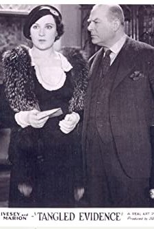 Tangled Evidence (1934) afişi