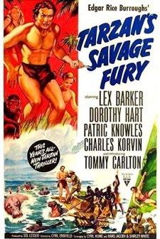 Tarzan's Savage Fury (1952) afişi