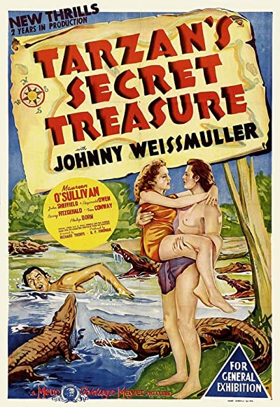 Tarzan's Secret Treasure (1941) afişi Tarzan's Secret Treasure (1941) afişi