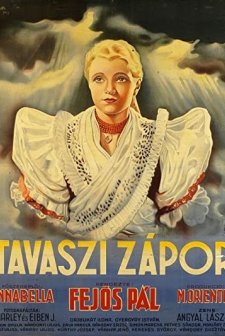 Tavaszi Zápor (1932) afişi