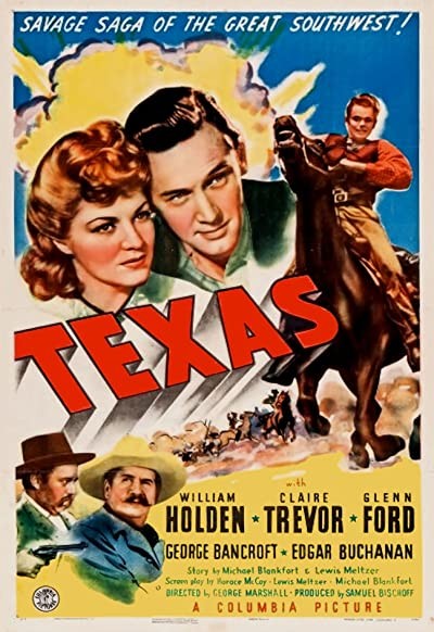 Teksas (1941) afişi Teksas (1941) afişi