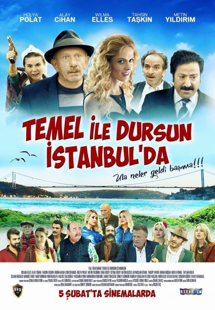 Temel ile Dursun İstanbul'da (2015) afişi Temel ile Dursun İstanbul'da (2015) afişi