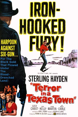 Terror In A Texas Town (1958) afişi Terror In A Texas Town (1958) afişi