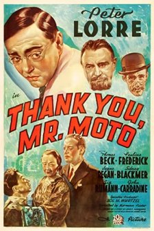 Thank You, Mr. Moto (1937) afişi