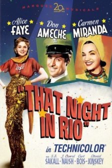 That Night In Rio (1941) afişi