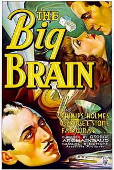 The Big Brain (1933) afişi