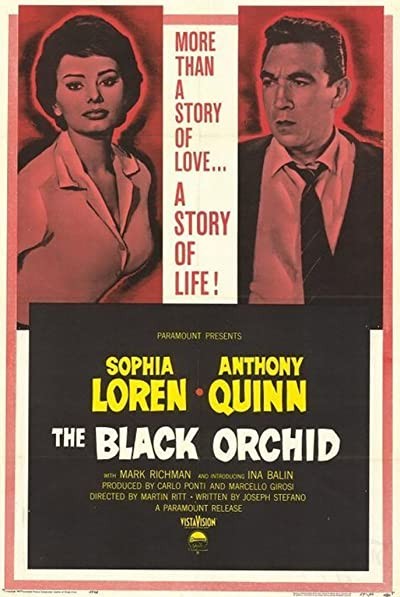 The Black Orchid (1958) afişi The Black Orchid (1958) afişi