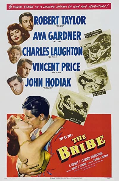 The Bribe (1949) afişi The Bribe (1949) afişi