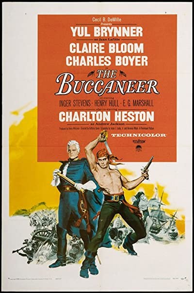 The Buccaneer (1958) afişi The Buccaneer (1958) afişi
