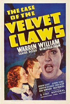 The Case Of The Velvet Claws (1936) afişi