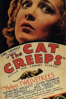 The Cat Creeps (1930) afişi