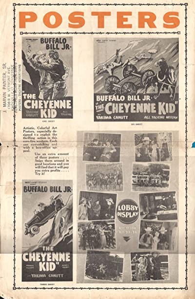 The Cheyenne Kid (1930) afişi The Cheyenne Kid (1930) afişi