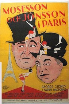 The Cohens And The Kellys In Paris (1928) afişi