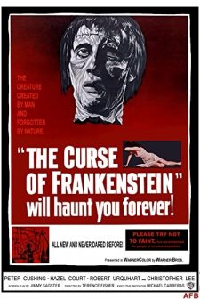 The Curse Of Frankenstein (1957) afişi