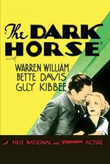 The Dark Horse (1932) afişi