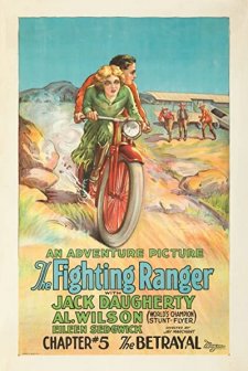 The Fighting Ranger (1925) afişi