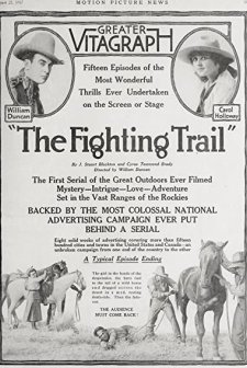 The Fighting Trail (1917) afişi