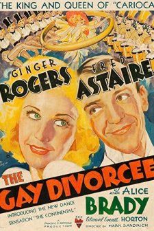 The Gay Divorcee (1934) afişi