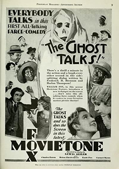 The Ghost Talks (1929) afişi The Ghost Talks (1929) afişi