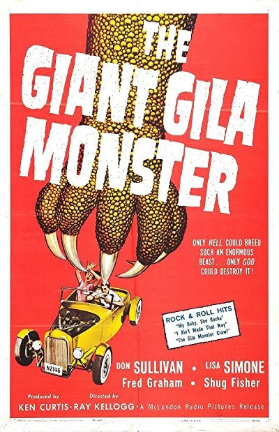 The Giant Gila Monster (1959) afişi The Giant Gila Monster (1959) afişi