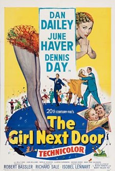 The Girl Next Door (1953) afişi
