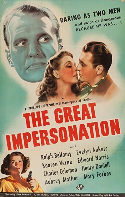 The Great Impersonation (1942) afişi The Great Impersonation (1942) afişi