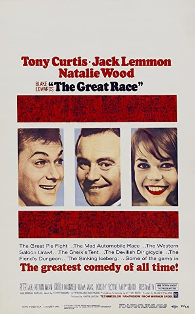 The Great Race (1965) afişi The Great Race (1965) afişi